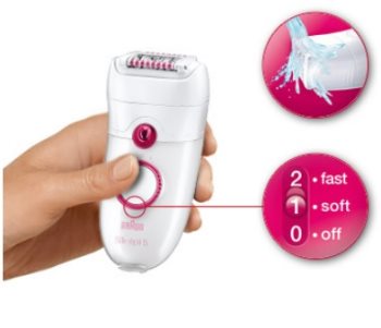 Braun Silk épil 5 5-329 Epilator met Gezichtsreiniging Opzetborstel