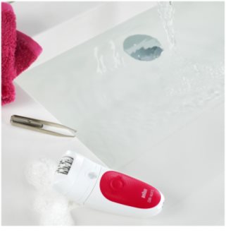 Braun Silk épil 5-539 epilátor tisztító kefével az arcra