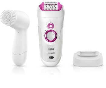 Braun Silk épil 7-539 epilador com escova de limpeza para rosto