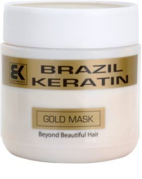 Brazil Keratin Gold keratínová regeneračná maska pre poškodené vlasy