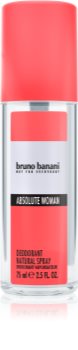 Bruno Banani Absolute Woman Deo mit Zerstäuber für Damen 75 ml