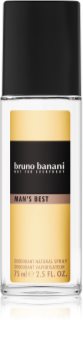 Bruno Banani Man's Best deodorant s rozprašovačom pre mužov 75 ml
