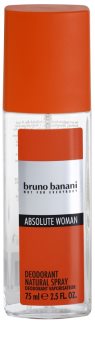 Bruno Banani Absolute Woman deodorante con diffusore per donna 75 ml