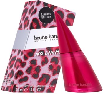 Bruno Banani No Limits Woman Eau de Toilette for Women 40 ml