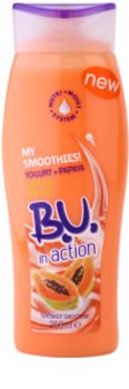 B.U. In Action - My Smoothies! Yogurt + Papaya Shower Gel for Women 250 ml
