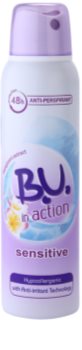 B.U. In Action Sensitive anti-transpirant voor Vrouwen 150 ml