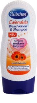 Bübchen Calendula dětský mycí gel a šampon 2 v 1