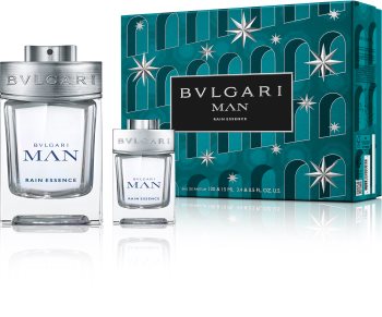 bvlgari bvlgari man rain essence woda perfumowana 100 ml   zestaw