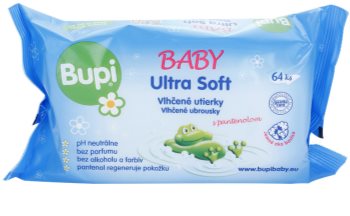 Bupi Baby Ultra Soft finom nedves törlőkendők gyermekeknek