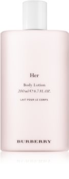 Burberry Her lait corporel pour femme 200 ml