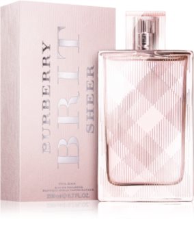 Burberry Brit Sheer Eau de Toilette voor Vrouwen 200 ml