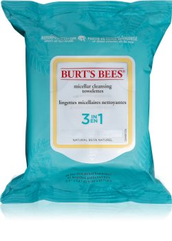 Burt’s Bees White Cipress Oil odličovací micelární ubrousky 3 v 1