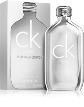 Calvin Klein CK One Platinum Edition toaletní voda unisex 200 ml