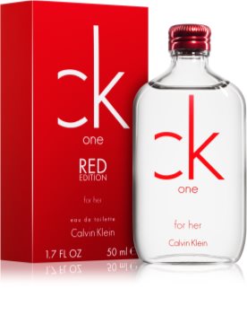 Calvin Klein CK One Red Edition toaletná voda pre ženy 50 ml