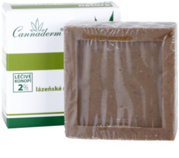 Cannaderm Natura lázeňské mýdlo s rašelinou
