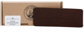 Captain Fawcett Accessories Leather Comb Case