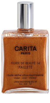 Carita Beauté 14 pflegendes Trockenöl mit Glitzerteilchen