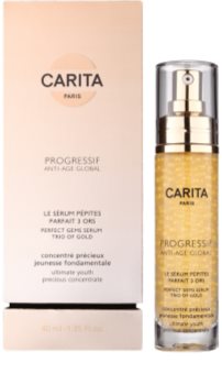 Carita Progressif Anti-Age Global serum proti gubam z zlatom