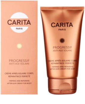 Carita Progressif Anti-Age Solaire pomirjajoča krema po sončenju z učvrstitvenim učinkom