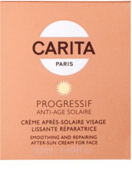 Carita Progressif Anti-Age Solaire λειαντική και καταπραϋντική κρέμα μετά την ηλιοθεραπεία