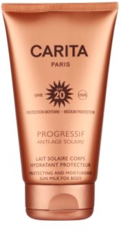 Carita Progressif Anti-Age Solaire Cremă bronzare SPF 20