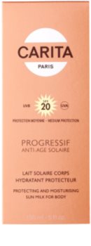 Carita Progressif Anti-Age Solaire Protecting and Moisturising Sun Milk for Body SPF 20