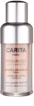 Carita Progressif Lift Fermeté gel za predel okoli oči proti gubam, zabuhlosti in temnim kolobarjem