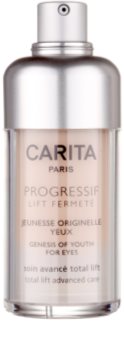 Carita Progressif Lift Fermeté gel za predel okoli oči proti gubam, zabuhlosti in temnim kolobarjem
