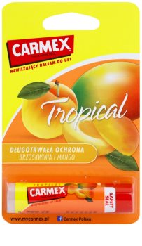 Carmex Tropical balsam pentru buze cu efect hidratant