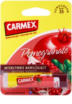 Carmex Pomegranate balsam nawilżający do ust w sztyfcie SPF 15