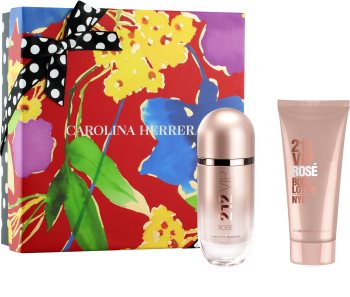 carolina herrera 212 vip rose woda perfumowana 80 ml   zestaw 