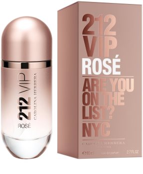 Carolina Herrera 212 VIP Rosé Eau de Parfum para mulheres 80 ml