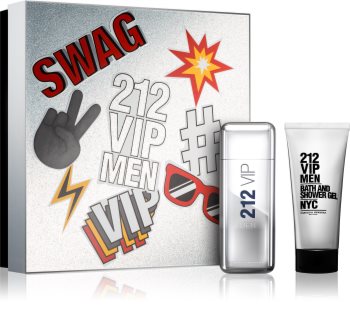 Carolina Herrera 212 VIP Men darilni set IV.