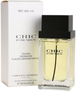 Carolina Herrera Chic For Men woda toaletowa tester dla mężczyzn 100 ml