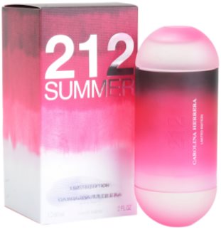 Carolina Herrera 212 Summer Eau de Toilette für Damen 60 ml limitierte Edition