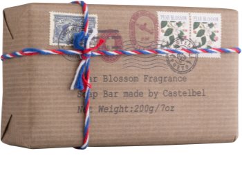 Castelbel Postcards Pear Blossom Bar Soap For Hands