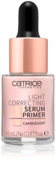 Catrice Light Correcting основа-сироватка з ніжними золотими блискітками