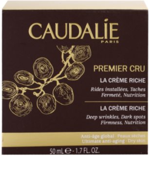 Caudalie Premier Cru zpevňující a výživný krém na hluboké vrásky