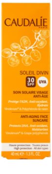 Caudalie Soleil Divin krema proti gubam za sončenje SPF 30