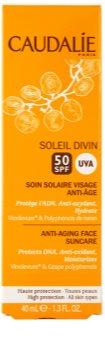 Caudalie Soleil Divin krema proti gubam za sončenje SPF 50