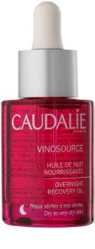 Caudalie Vinosource regenerierendes Serum für die Nacht für trockene bis sehr trockene Haut