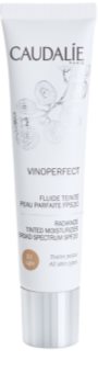 Caudalie Vinoperfect posvetlitveni tonirani fluid z vlažilnim učinkom