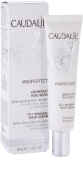 Caudalie Vinoperfect crema radianta de noapte impotriva petelor