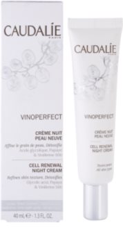 Caudalie Vinoperfect crema radianta de noapte impotriva petelor