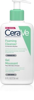 CeraVe Cleansers gel moussant purifiant pour peaux normales à grasses