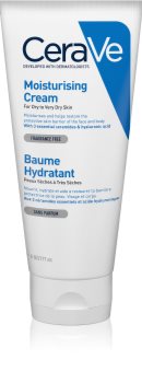 CeraVe Moisturizers hydratační krém na obličej a tělo pro suchou až velmi suchou pokožku