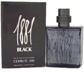 Cerruti 1881 Black eau de toilette pour homme 100 ml
