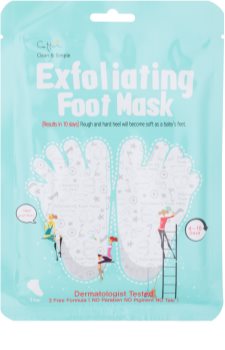 Cettua Clean & Simple exfoliačná maska na popraskané chodidlá + ponožky