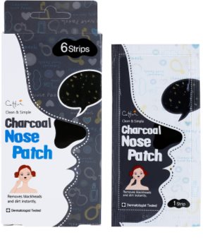 Cettua Charcoal почистваща лепенка за запушени пори по носа