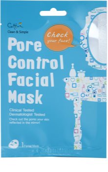 Cettua Clean & Simple arcmaszk pórusok kitisztításáért és a matt bőrért